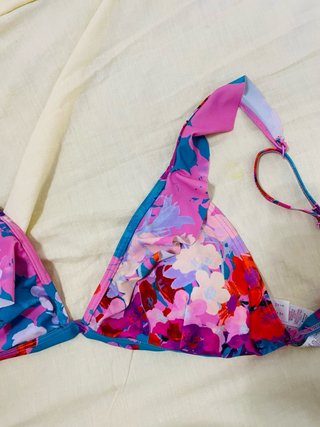 Bañador bikini floral mujer talla 42