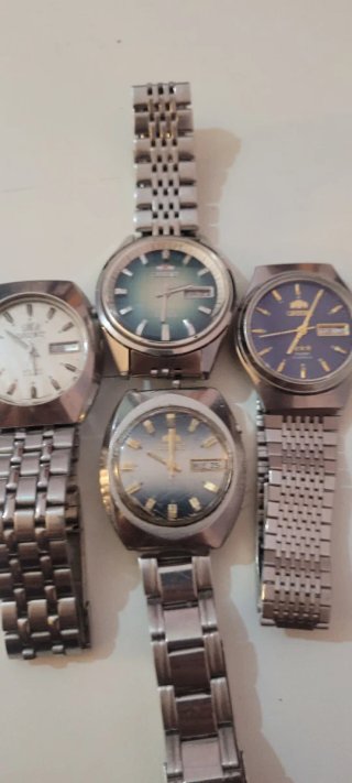 Lote 4 Relojes Orient Automáticos