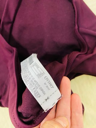 Bañador mujer talla S morado