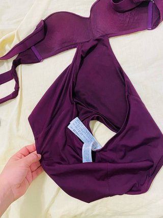 Bañador mujer talla S morado