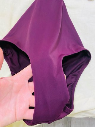 Bañador mujer talla S morado
