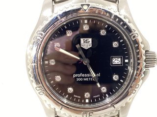 reloj pulsera caballero tag heuer link professional 200m wj1113
