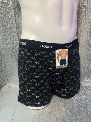 Calzoncillo Uomo Talla XXXL Estampado Bicicletas