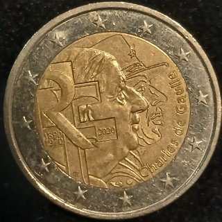 2 Euros Conmemorativa Francia 2020