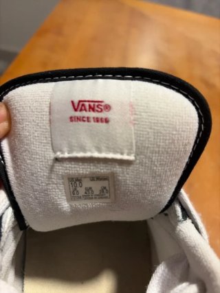 Vans Knu Skool Zapatillas Negras Blancas
