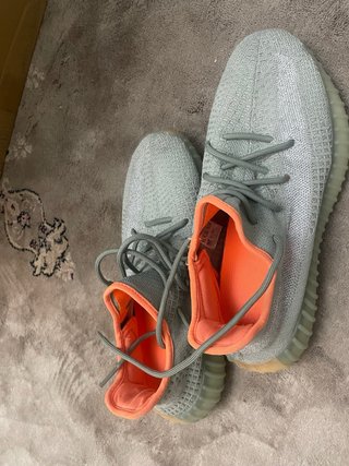 Adidas Yeezy Boost 350 V2 Gris Naranja