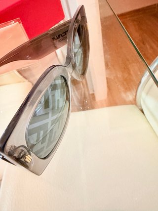 Gafas de sol Fendi Roma Marrón y Dorado