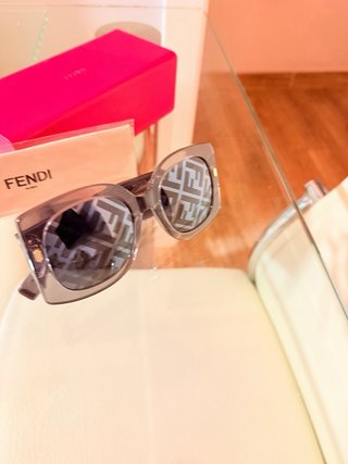 Gafas de sol Fendi Roma Marrón y Dorado