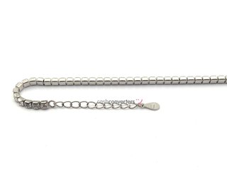 pulsera plata 925mm con piedra con circonita