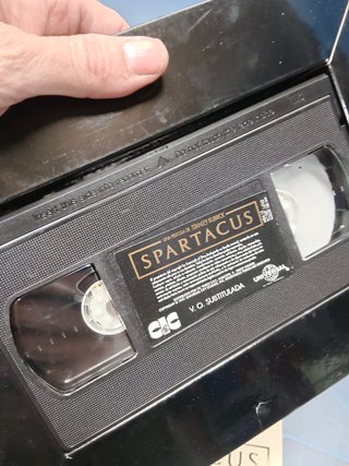 película en VHS, EDICIÓN LIMITADA,  SPARTACUS - VERSIÓN INTEGRA