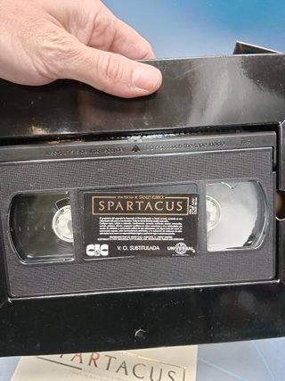 película en VHS, EDICIÓN LIMITADA,  SPARTACUS - VERSIÓN INTEGRA