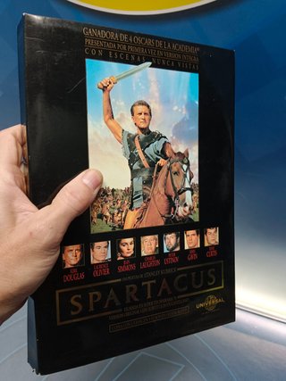 película en VHS, EDICIÓN LIMITADA,  SPARTACUS - VERSIÓN INTEGRA