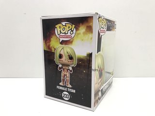 juguete cine y tv funko 233 female titan - attack on titan
