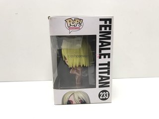 juguete cine y tv funko 233 female titan - attack on titan