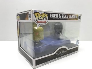 juguete cine y tv funko 1460 eren & jaeger - attack on titan