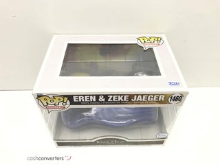 juguete cine y tv funko 1460 eren & jaeger - attack on titan