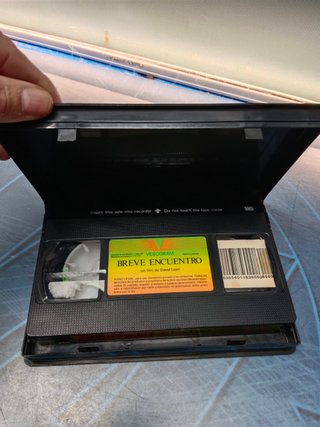pelicula en VHS, BREVE ENCUENTRO, videogram