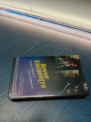 pelicula en VHS, BREVE ENCUENTRO, videogram