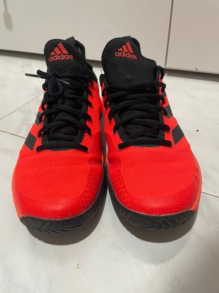 Zapatillas pádel Adidas Naranja/Negro