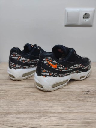 Nike Air Max 95 Just Do It pack Negro Naranja 42,5