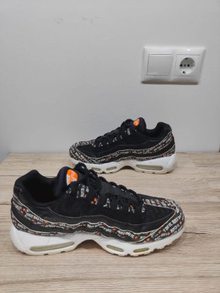 Nike Air Max 95 Just Do It pack Negro Naranja 42,5