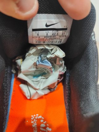 Nike Air Max 95 Just Do It pack Negro Naranja 42,5