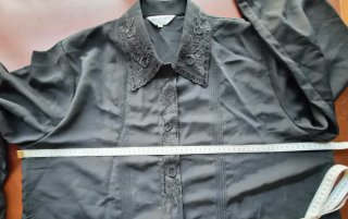 Blusa negra Talla Grande XXXL / 46 / 18