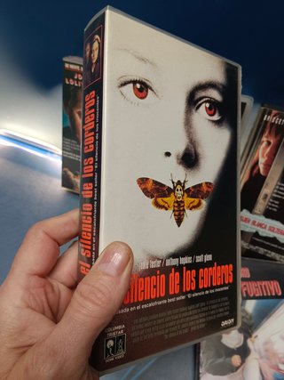 5 cintas VHS, películas de suspense años 90