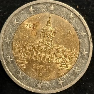 2 Euros Conmemorativa Alemania Berlín 2018
