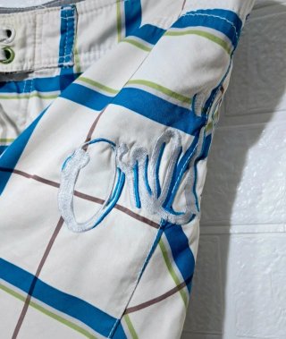 Bañador  O'Neill Oneill Cuadros Azul Blanco