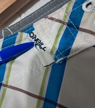 Bañador  O'Neill Oneill Cuadros Azul Blanco