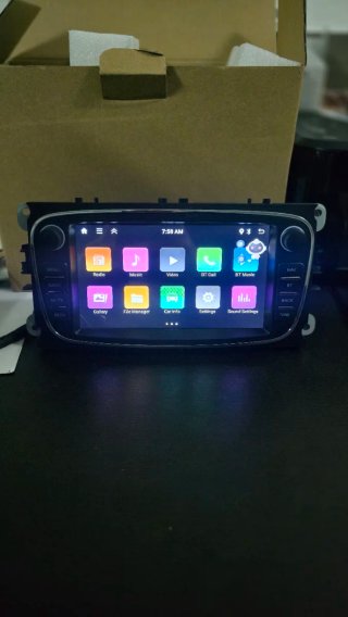 Rádio Ford Focus MK2, S-max, Galaxy, Mondeo.