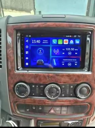 Rádio Mercedes Vito/Sprinter/Classe B Android 14.