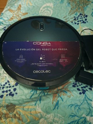 Robot/Aspirador Cecotec/Conga 1080 lo ha dado todo