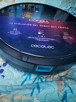 Robot/Aspirador Cecotec/Conga 1080 lo ha dado todo