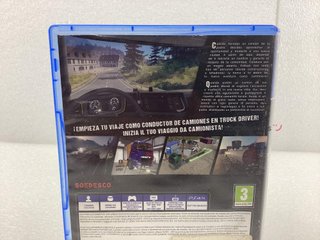 truck driver ps4