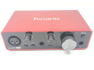 tarjeta sonido focusrite scarlett solo (3ª generación)