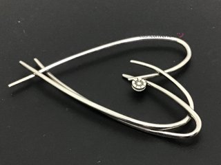colgante oro 18k con piedra con diamante