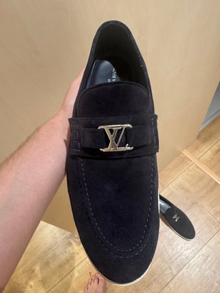 Louis Vuitton Loafer Ante Azul T42