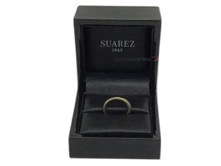 anillo oro 18k con piedra con diamante