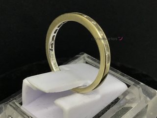 anillo oro 18k con piedra con diamante