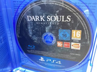 dark souls remastered ps4
