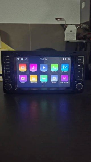 Rádio VW Touareg Android 14 + GPS + Android 14