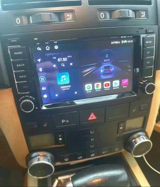 Rádio VW Touareg Android 14 + GPS + Android 14