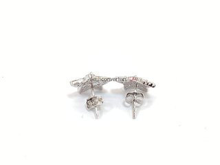 pendientes plata 925mm con piedra con circonita