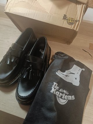 Mocasines Dr. Martens negros talla 42