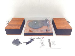 giradiscos tupelo record player set