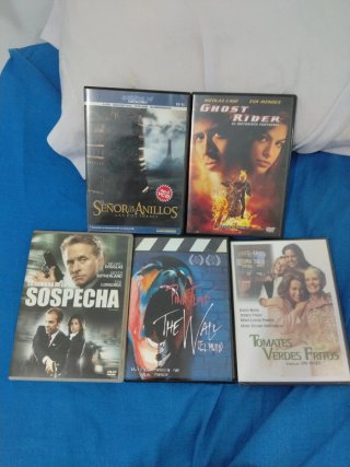 Lote 5 Películas DVD: Acción y Drama