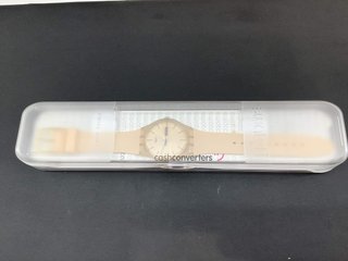 reloj pulsera unisex swatch swiss made