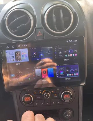 Rádio Nissan Qashqai J10 Android 14 + GPS+Carplay.